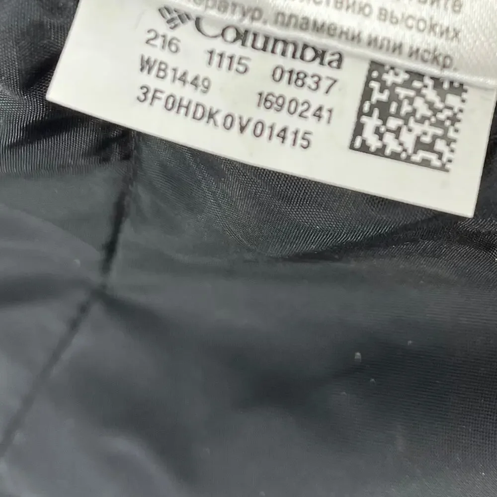 Columbia polyester shell quilted red plaid‎ jacket (Youth XL)